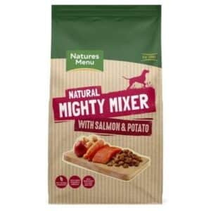 Natures Menu Complementary Mighty Dog Food Mixer with Salmon & Potato 2kg