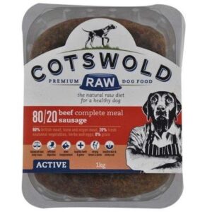 Cotswolds Adult Working Beef Sausage Active 1kg