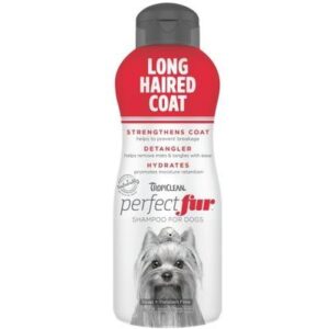 Tropiclean Perfect Fur Long Haired Coat Shampoo for Dogs 473ml