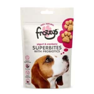 Frozzys Superbites with Probiotics Yogurt & Cranberry Dog Treats 100g