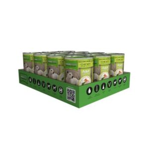 Natures Menu Wet Dog Food Natural Cans for Dogs with Chicken 12 x 400g