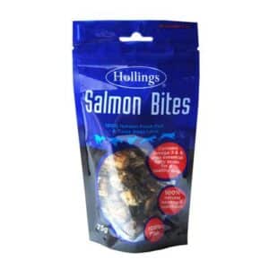 Hollings Salmon Bites Dog Treats 75g