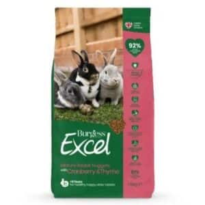 Burgess Excel Mature Rabbit Nuggets With Cranberry and Ginseng 1.5kg