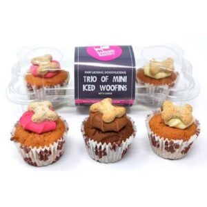 The Barking Bakery Mini Iced Trios 38g